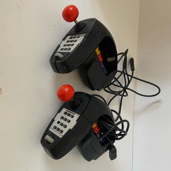 Vintage Coleco Vision Super Action Controller Joystick Pair - UNTESTED - Picture 1 of 11